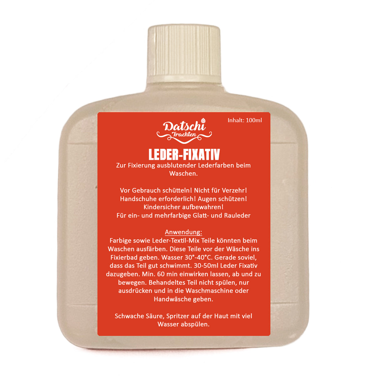 Leder Fixativ 100ml - Datschi Trachten