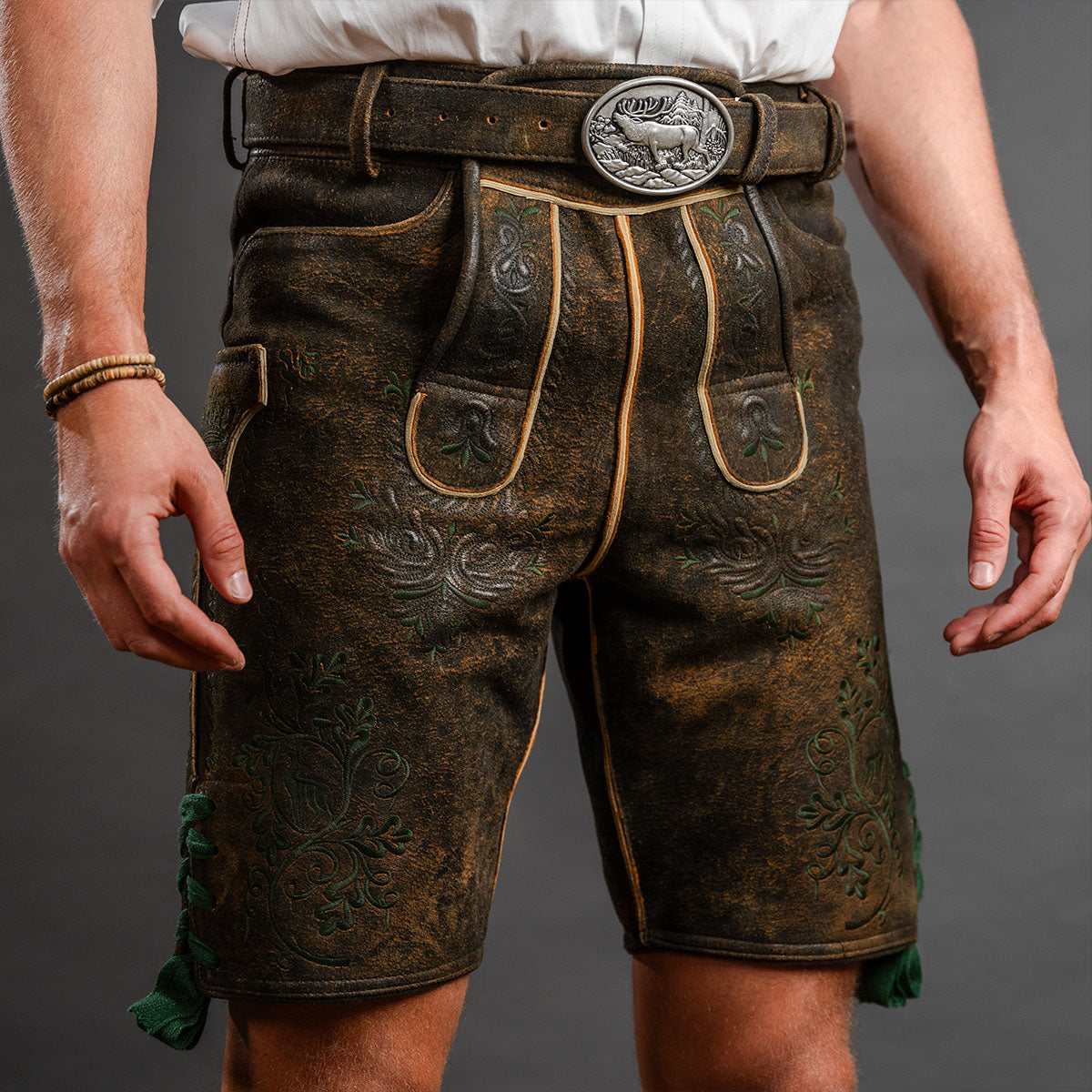 Datschi Trachten Lederhose Josef Grün - Datschi Trachten