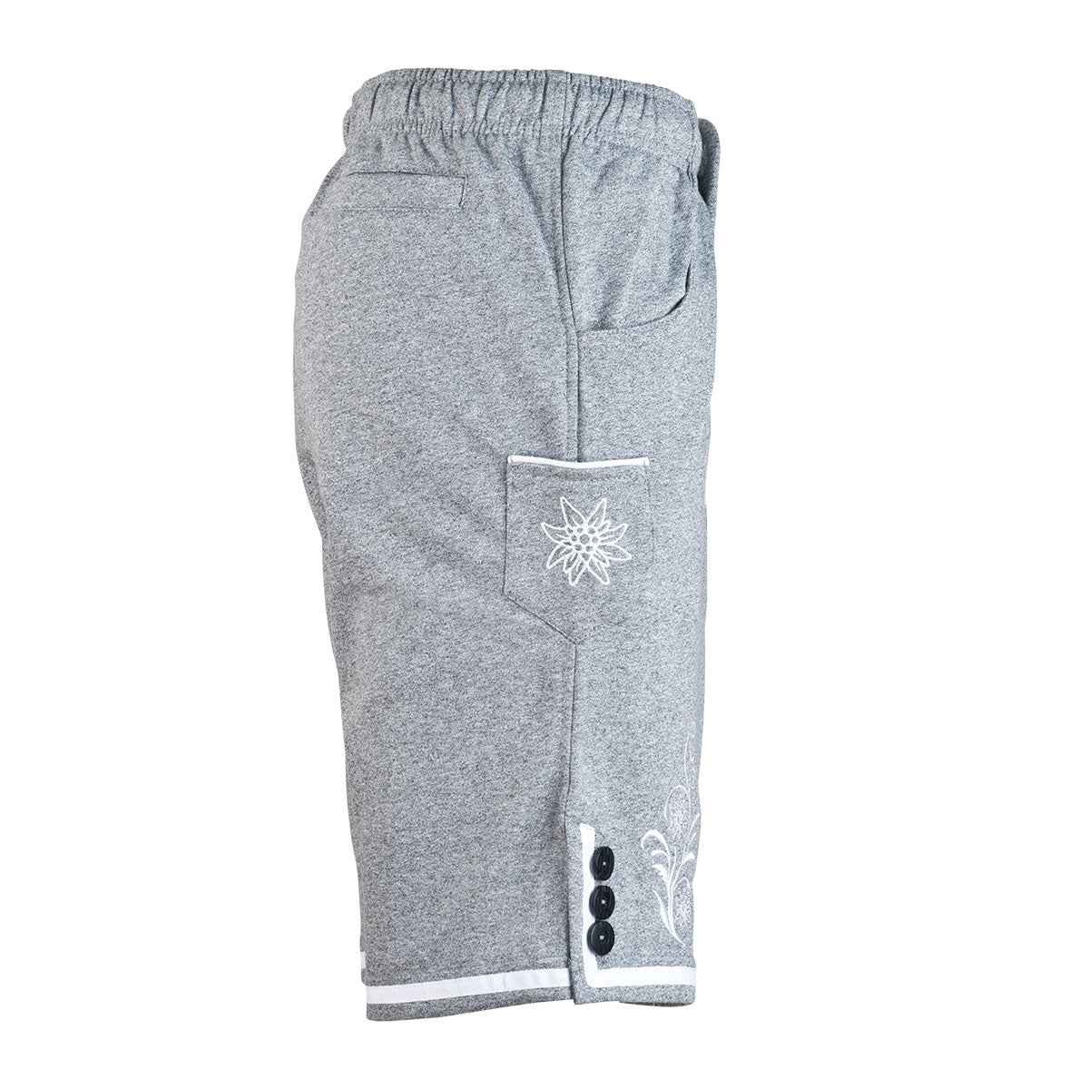 Lederhosen Jogginghose Kurz Grau - Datschi Trachten