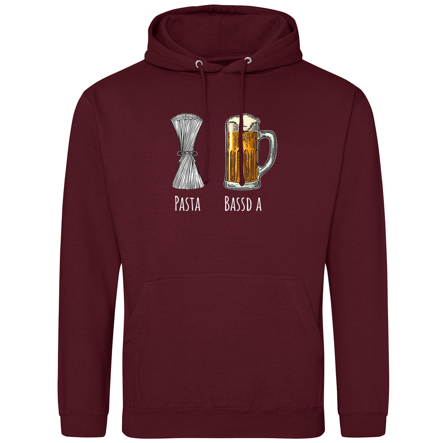 Pasta - Bassd a Bier Hoodie - Datschi Trachten