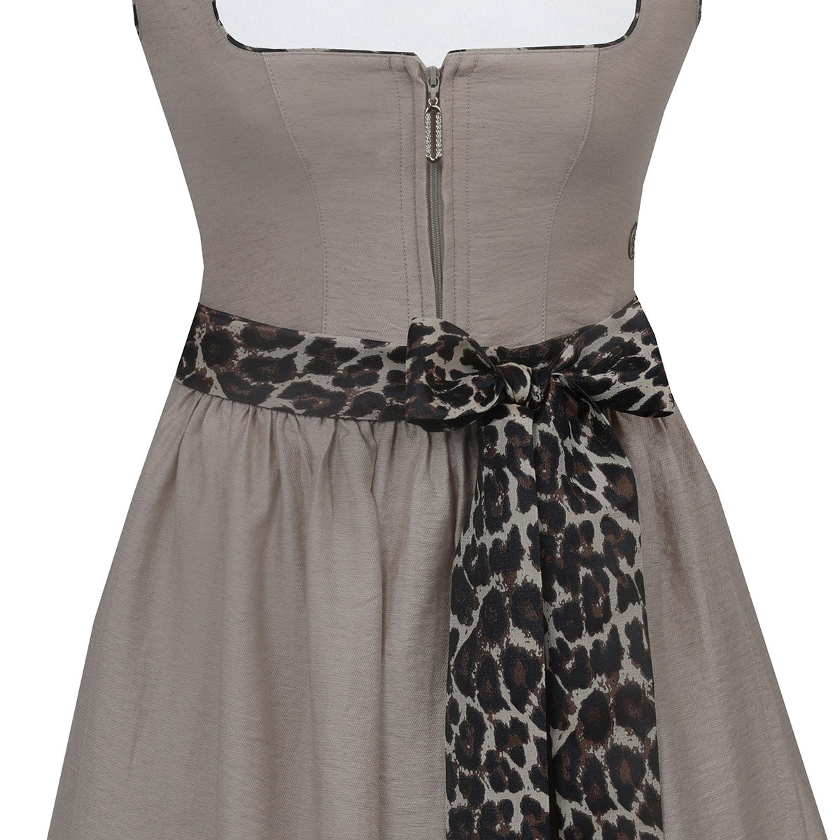 MarJo Dirndl Solea Leo Beige 65cm Kollektion Maxime Möckl - Datschi Trachten